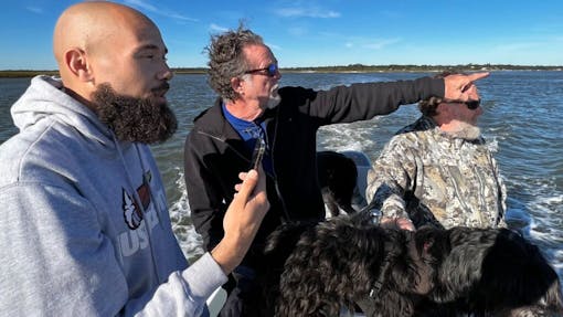 Barry Foy shares memories of his days on the South Carolina canals that connect in the Atlantic Ocean. (Kevin Harrison)
