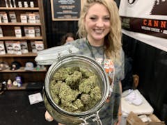 Twenty dollar eights of outdoor Gelonade for us all. (David Downs / Leafly)