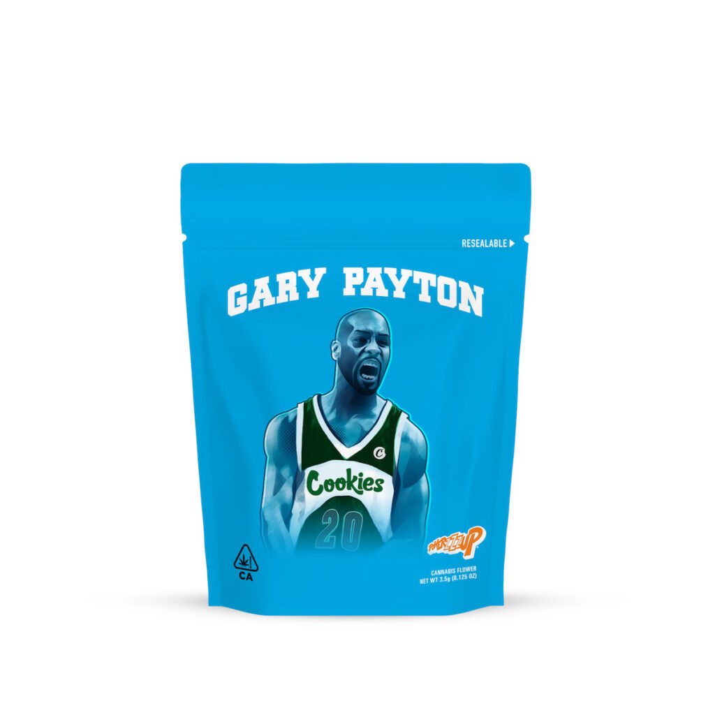 NBA Hall of Famer Gary Payton licensed his likeness for the Wheaties-inspired bags. (favor cookies)