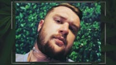 Youtuber Luc Carlin a blond man with a beard headshor