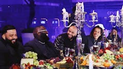JAY-Z, Rick Ross, and Lil Wayne performed at 2023 Grammy Awards alongside DJ Khaled, John Legend, Emory Jones, and Juan Perez. (Roc Nation)