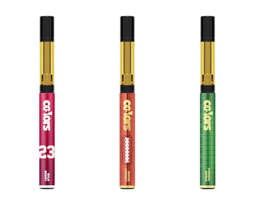 MVP: Co2lors disposable vape pens from Trulieve. (Courtesy Trulieve)