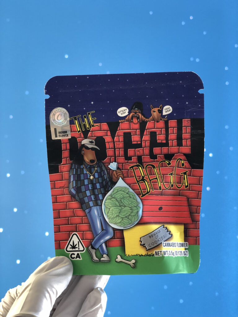 Der Doggy Bagg bleibt beliebt. Hybrid-Indica. (David Downs/Leafly)