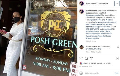 (Courtesy @queenreeseb)