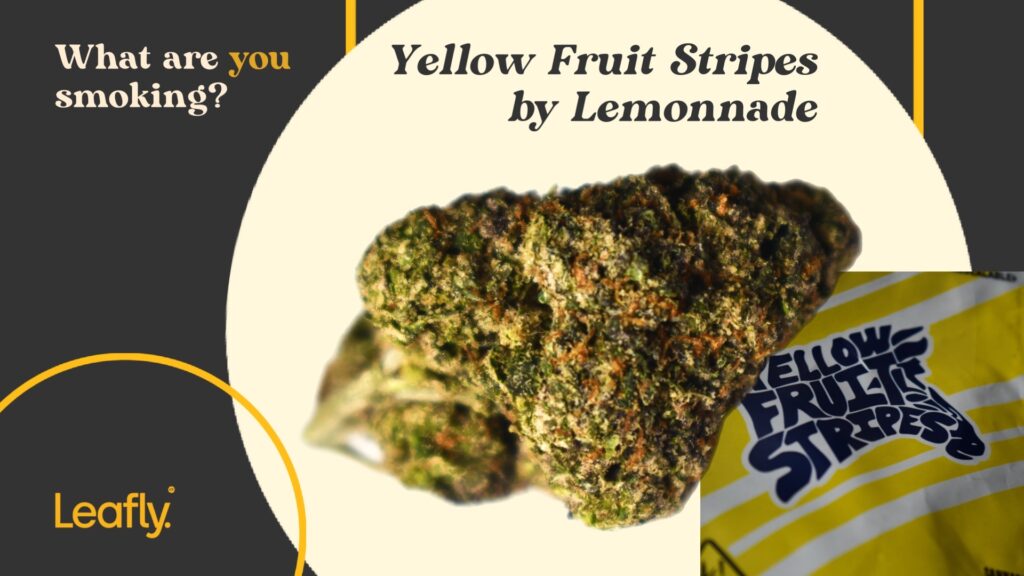 Yellow Fruit Strips from nyc illicit market.