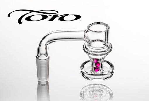 Just a tiny tiny taste— the Toro Glass terp taster. (Courtesy Toro Glass)