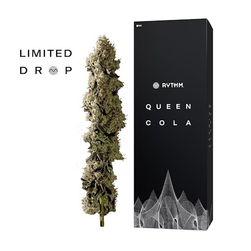 Queen Cola is a special, limited edition 14-gram weed branch for sale in Illinois. (Courtesy Rythm)