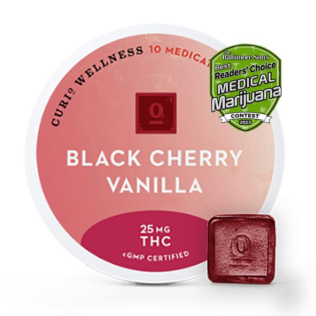 Gelato cakes, Blue Dream wagons and Black Cherry Vanilla gummies.