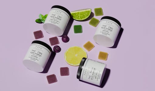 Rare cannabinoid gummies