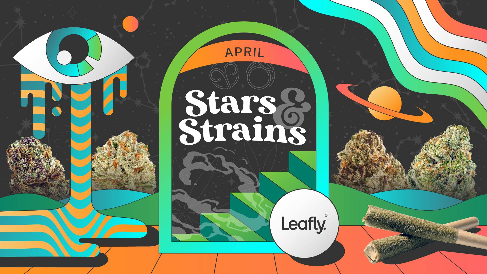 Your April 2025 cannabis horoscopes image