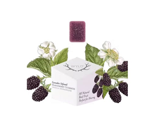 Wyld Marionberry Gummies – a top-rated Maryland weed brand edible