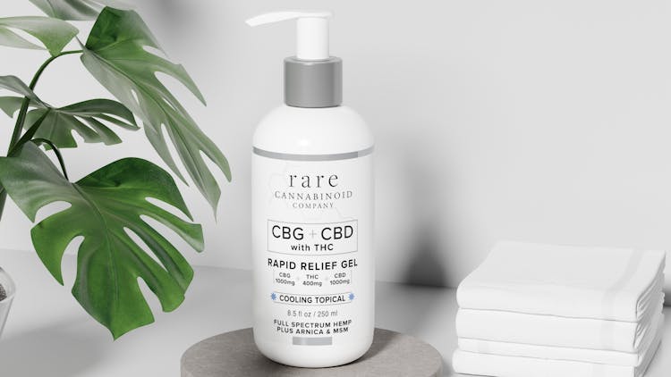 How Rapid Relief Cooling Gel with CBG, CBD & THC nails the recipe for relief image
