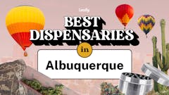 A collage of images that represent Albuquerque