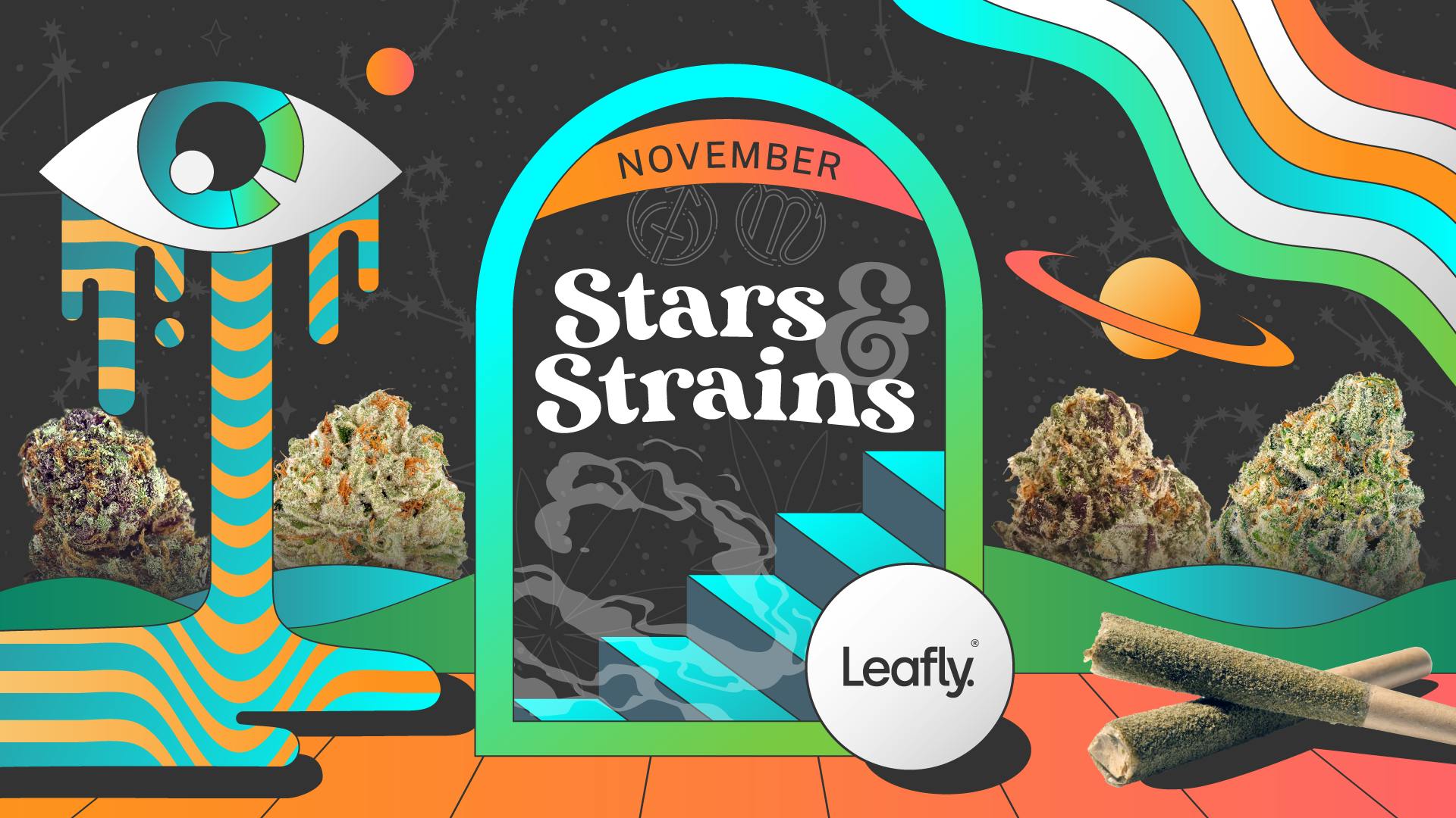 Star signs and cannabis strains: November 2025 horoscopes image
