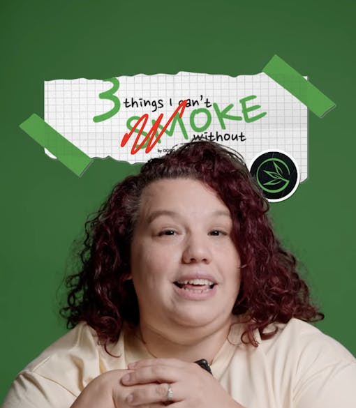 Queenee of House of Queenee tells Good Grades and Leafly three things she can't do without when dabbing.