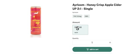 Ayrloom drinks top new york cannabis brands Leafly