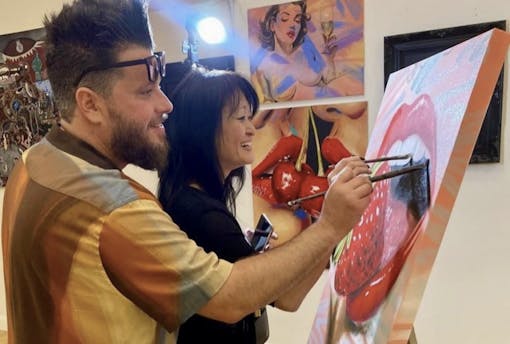 Gallery Night at Cannavita dispensary in Astoria Queens every Friday.