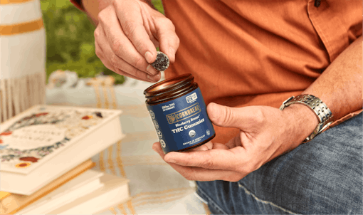 USDA certified organic THC gum