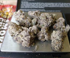 Pushing Pluto from To The Moon. Sold at Culture House NYC—Cookies' dispensary. (Photo by Lord Figo for Leafly)