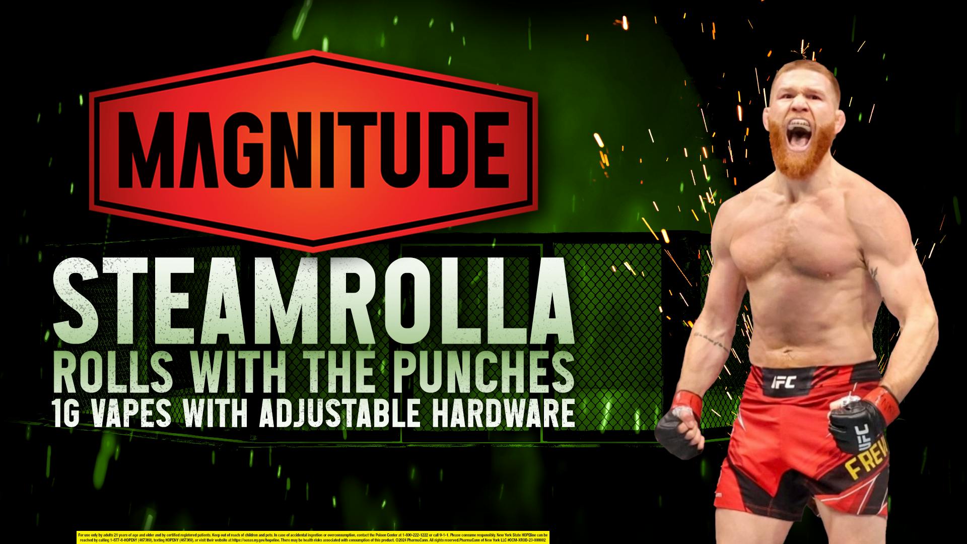Magnitude vapes help the UFC’s Matt Frevola roll with the punches image