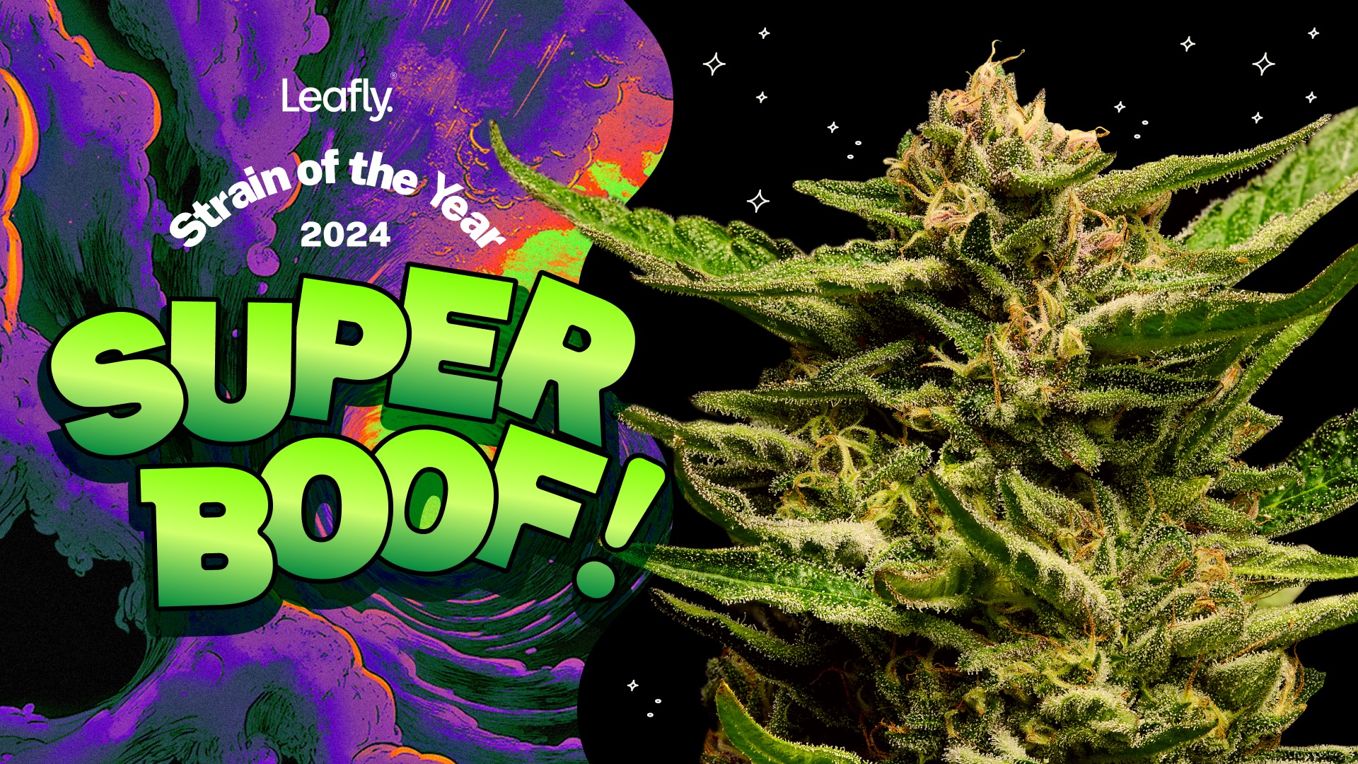 Spark joy with Super Boof—Leafly Strain of the Year 2024