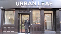 Urban Leaf dispensary new york exterior view