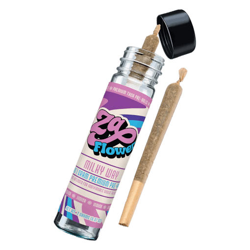 Milchy Way Pre-Rolls Image of Zaza Fun, one of the best hemp products with high potency from 2025