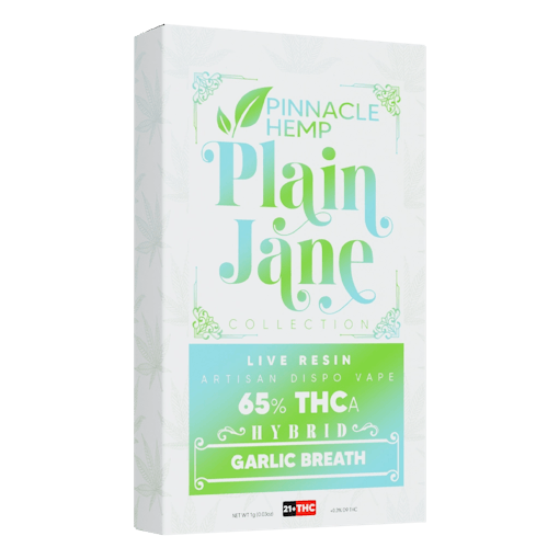 Simple Jane-One-Einer-ThcA-Vape-Karrenpackung from Pinnacle Hanf, one of the best hemp products with high potency from 2025