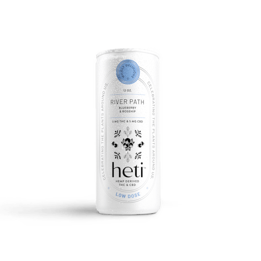 A white can of river path, the Saltzer from Heti against a white background.