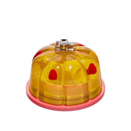 Edie Parker Tabletop Lighter is presented here in Lemon, one of our best products for the Memorial Day Weekend