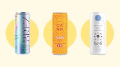 Best THC seltzers feature image