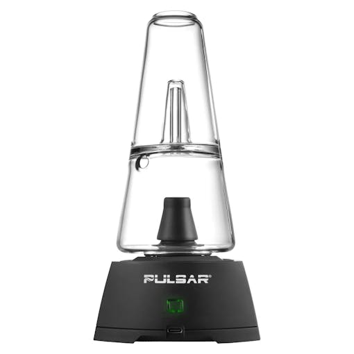 A Pulsar Sipper electric dab rig sits against a white background. One of our best dab rigs of 2025.