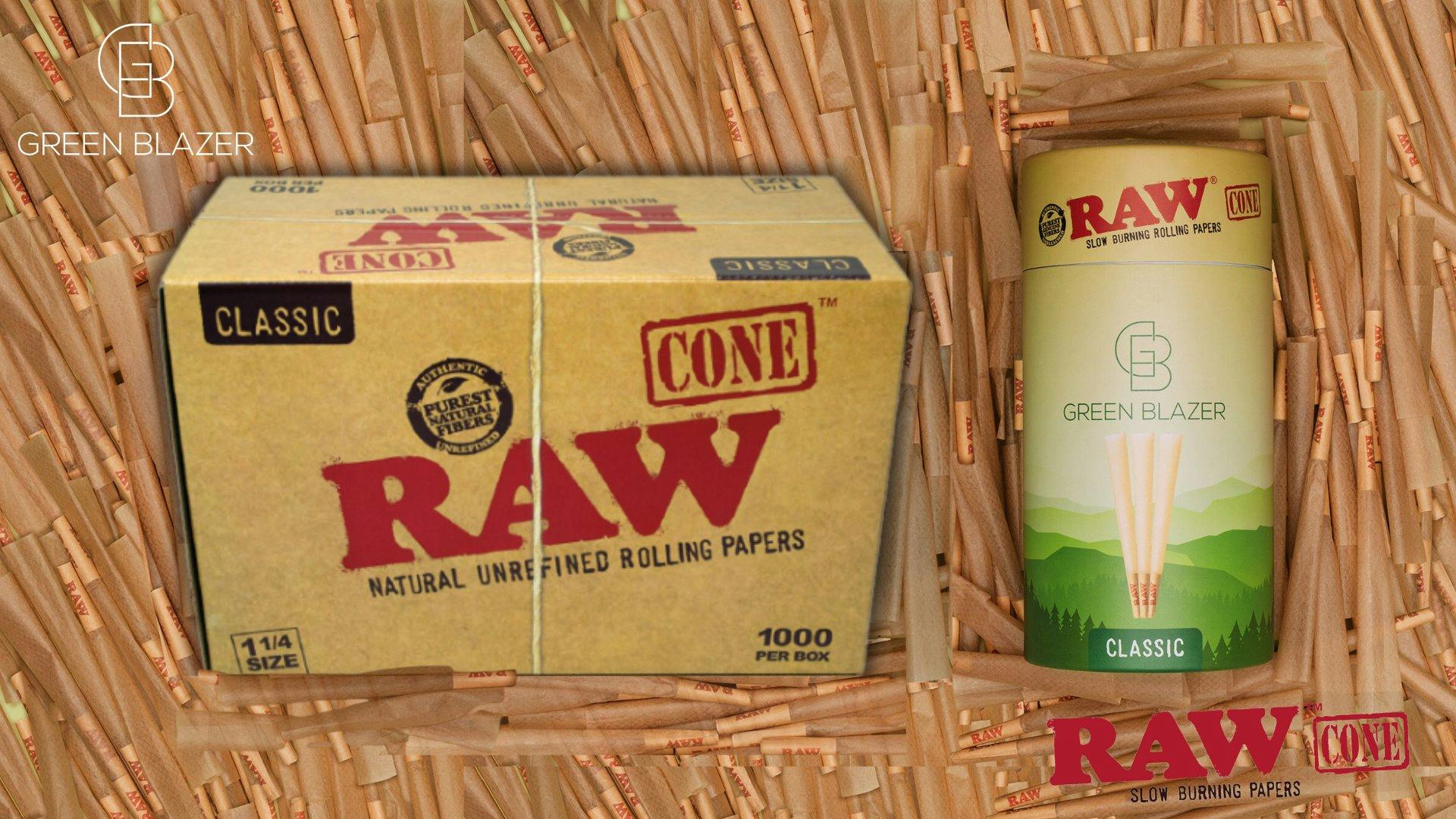 Level up your pre-rolls with RAW cones from Green Blazer image