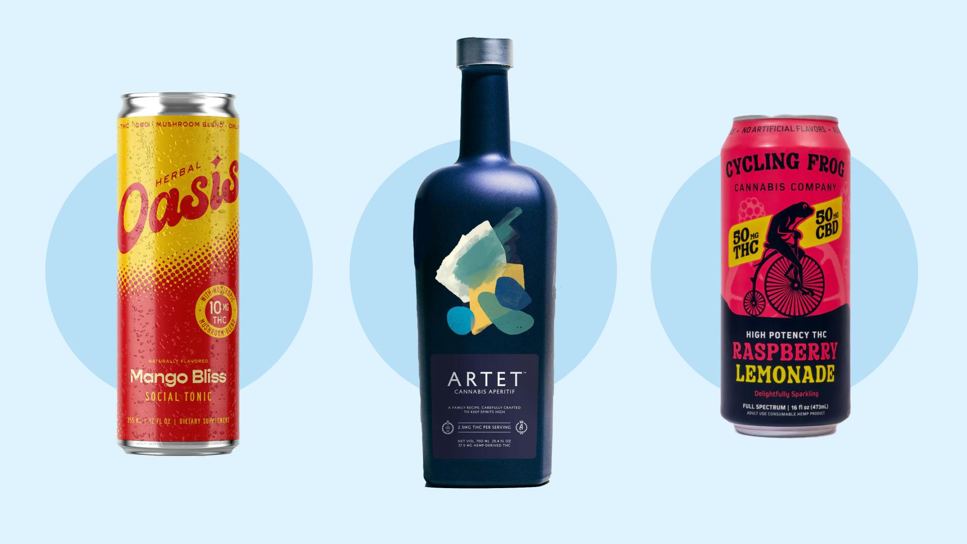 Best THC drinks of 2025: 10 buzzy beverages to skip the booze over image