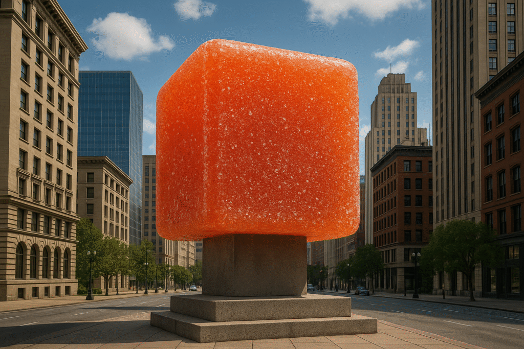 The single 100mg gummy is on the rise
