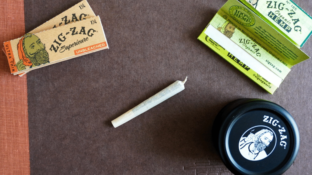We learn how to roll an amazing joint with Zig-Zag