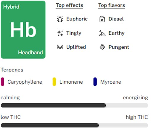Headband strain tile lockup