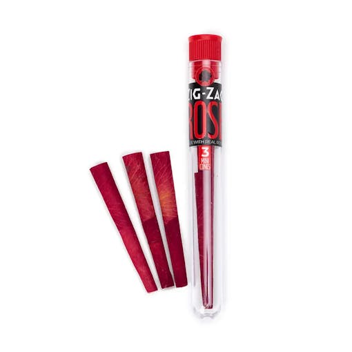 Zig-Zag Rose Cones, one of our picks for the best weed products for Valentine's Day 2026