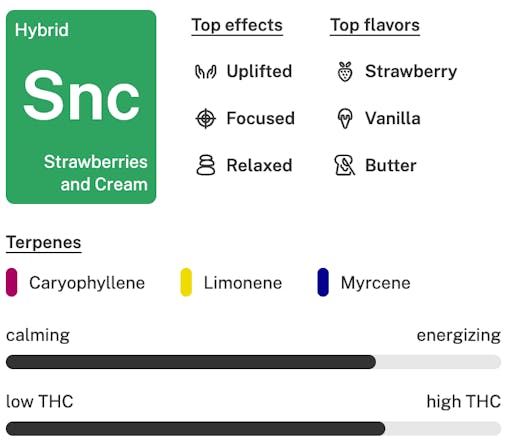Strawberries and Cream Strain Details