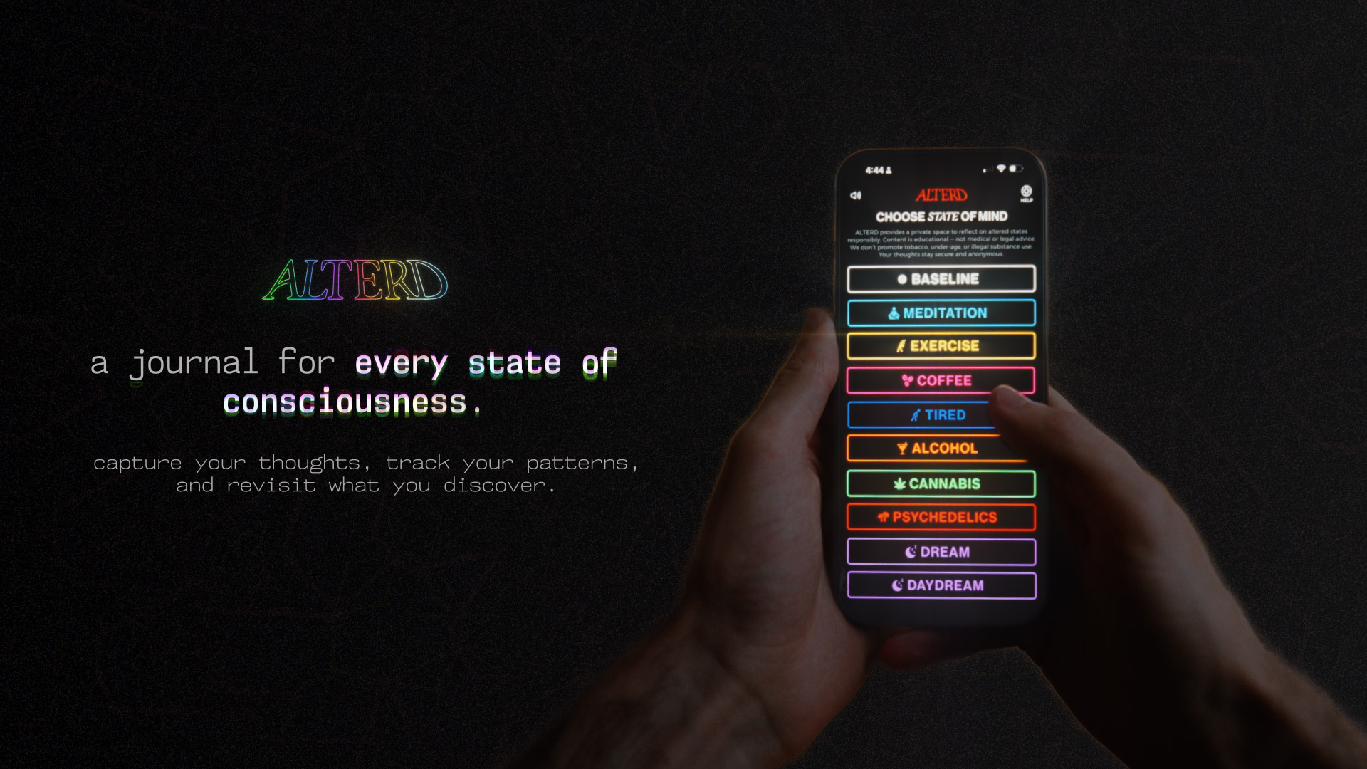 How ALTERD helps you expand your mind through intentional cannabis consumption