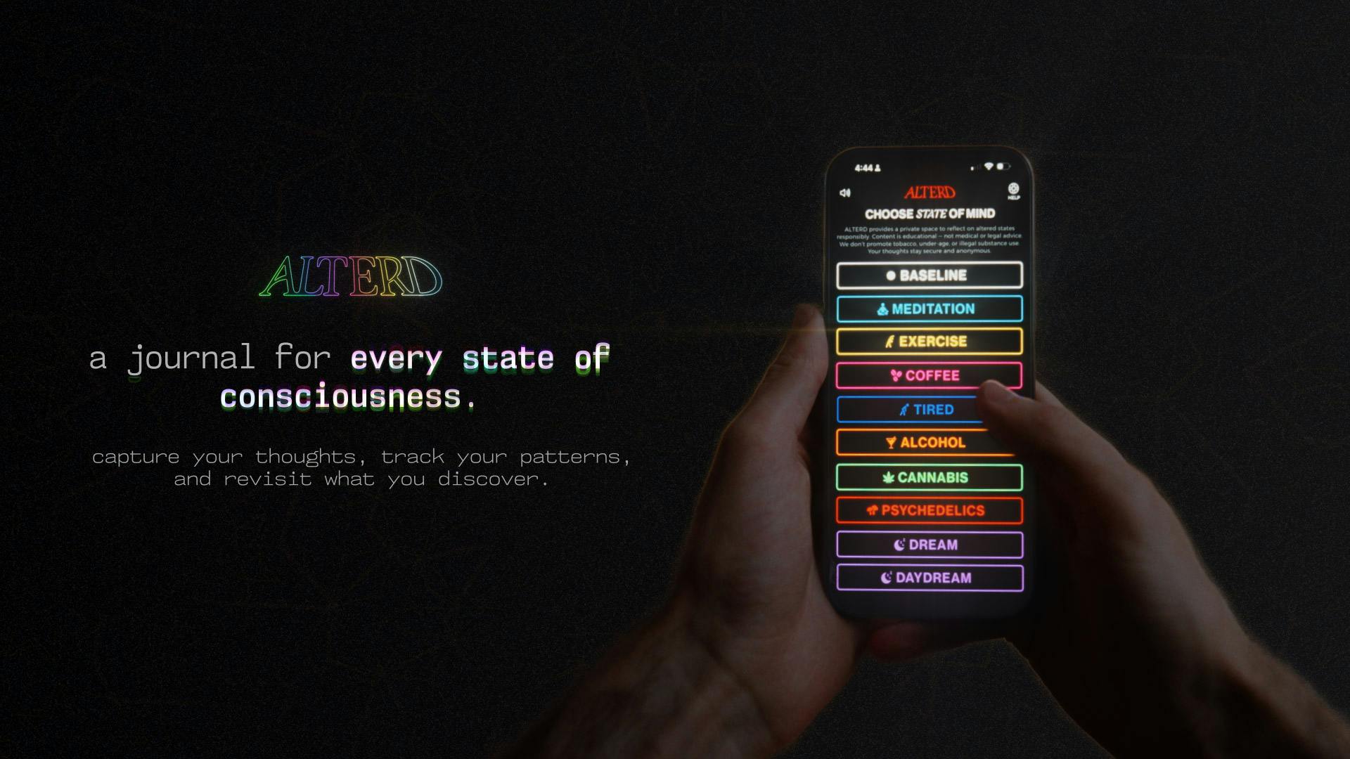 How ALTERD helps you expand your mind through intentional cannabis consumption image