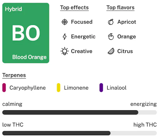 Blood Orange strain details lockup
