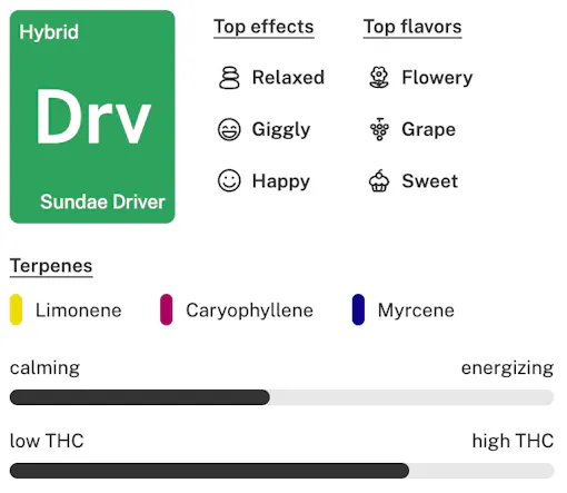 Sundae Driver strain details lockup